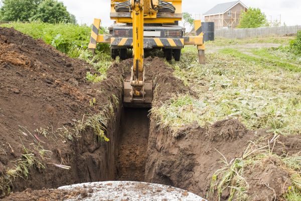 Cost of Drainage Trench Installation in Sherman