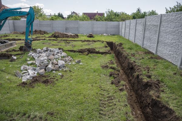 Cost of Yard Trenching in Sherman