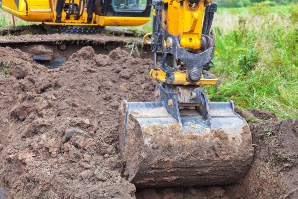 Cost of Swale Grading in Sherman